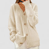 Eloísa - Cardigan en Maille Côtelée