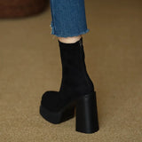 Olga - Bottes au style moderne avec le confort du daim