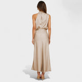 Alba - Robe Satin Élégance