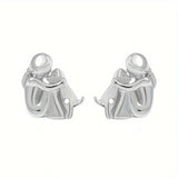 Étreinte de Chien - Boucles d'Oreilles