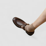 Ariana - Chaussures Orthopédiques Mary Jane à Bout Carré