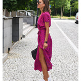 Amélia - Robe Midi Fleurie