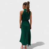 Alba - Robe Satin Élégance