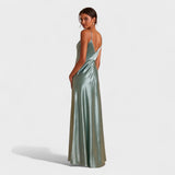 Lúcia - Robe longue en Satin