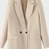 Manteau Oversized avec Ligne Moderne