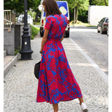 Amélia - Robe Midi Fleurie