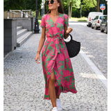 Amélia - Robe Midi Fleurie