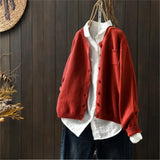 Marlene - Cardigan en Lin