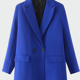 Manteau Oversized avec Ligne Moderne