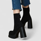 Olga - Bottes au style moderne avec le confort du daim