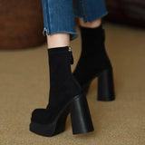 Olga - Bottes au style moderne avec le confort du daim