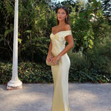 Bárbara - Robe Maxi en Satin