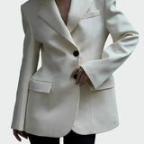 Blazer avec Ligne Impressionnante