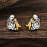 Étreinte de Chien - Boucles d'Oreilles