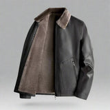 Lourenço - Veste en Cuir Cavalier