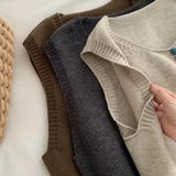 Maribela - Gilet en Maille avec Boutons