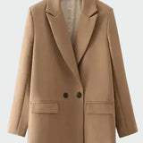Manteau Oversized avec Ligne Moderne