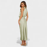 Alba - Robe Satin Élégance
