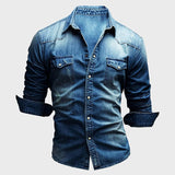Chemise - Devant avec Boutons Structuré