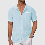 Chemise - Col Camp Contrasté