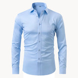 Chemise - Mélange Polyester Sans Pli