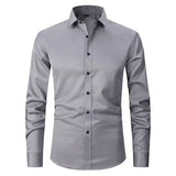 Chemise - Mélange Polyester Sans Pli