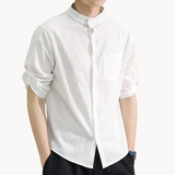 Chemise - Col Mandarin Élégant