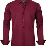 Chemise - Tissu Élastique Sans Rides