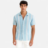 Chemise - Mélange Rayé Léger