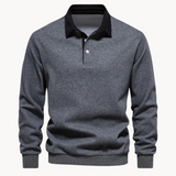 Sweatshirt Polo Soft-Blend - Flexible