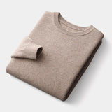 João - Pull à col rond en maille mélangée