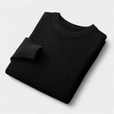 João - Pull à col rond en maille mélangée