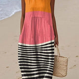 Vânia - Robe Color Block