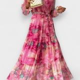 Luísa - Robe Fleurie Enveloppante