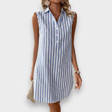 Lúcia - Robe Chemise Rayée