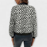 Raquel - Veste Élégante en Imprimé Léopard
