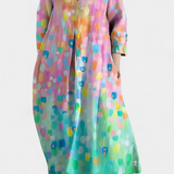 Ana - Robe Fluide avec Imprimé