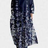 Ana - Robe Fluide avec Imprimé