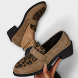 Carla - Chaussures élégantes pour femmes avec imprimé léopard