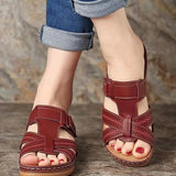 💥 Sandales En Cuir Premium Pour Femmes