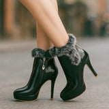 Magda - Bottes à Talons Chaleureuses