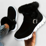Anabela - Bottes de cheville chaudes et doublées