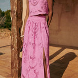 Moema - Ensemble Rose en Dentelle