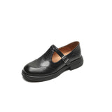 Vela - Chaussures Mary Janes Premium en Cuir