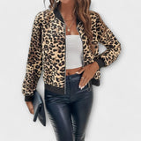 Raquel - Veste Élégante en Imprimé Léopard