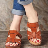 💥 Sandales En Cuir Premium Pour Femmes