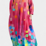 Ana - Robe Fluide avec Imprimé