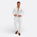 Rafael - Costume d'Homme Formelle en Lin