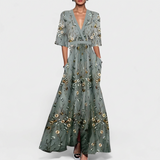 Rute - Robe maxi florale élégante