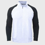 Chemise en coton à col montant